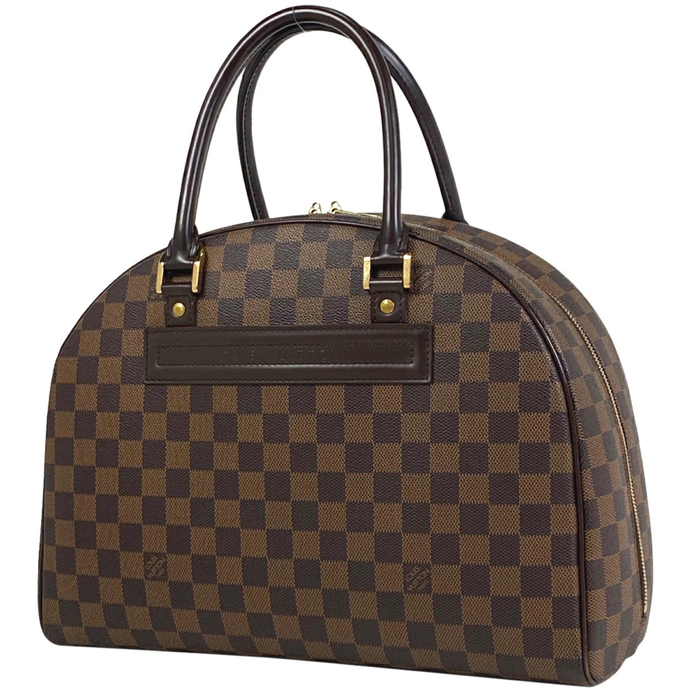 Louis Vuitton Nolita Boston Bag Bowling Handbag Damier Brown